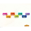 PENCIL SHARPENER  5 IN 1 PACK Ruler & Sharpeners School & Office Equipment Stationery & Craft