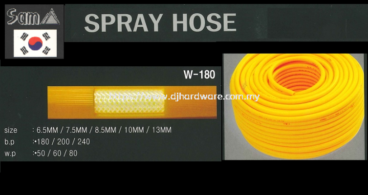 SAMSAN SPRAY HOSE W 180 (WS)