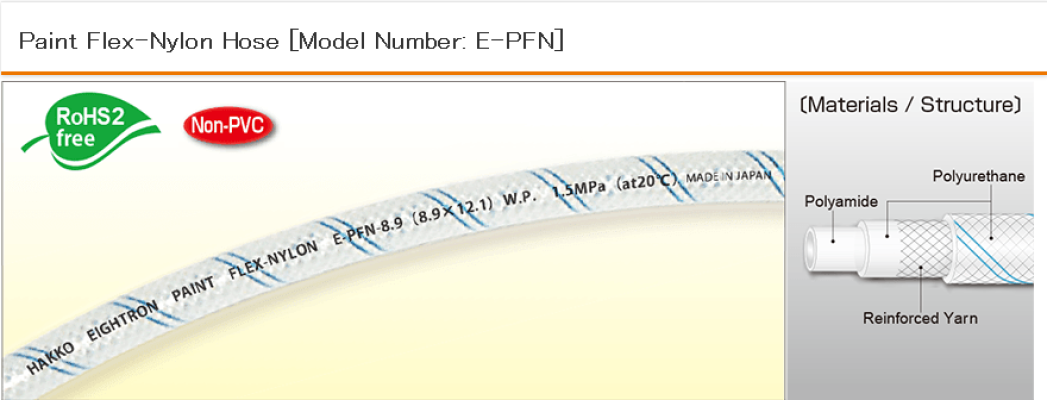 E-PFN Paint Flex-Nylon Hose