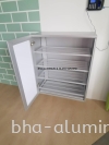  SHOE CABINET FULL BODY ALUMINIUM CABINET