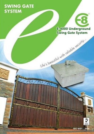 E8 Sistem Pintu Pagar Automatik  Underground - Model E-4000