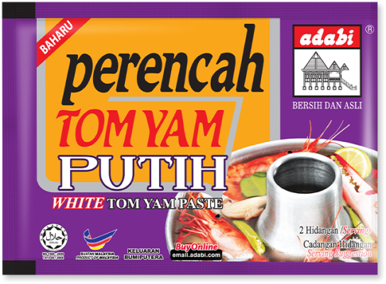 ADABI PERENCAH TOM YAM - PUTIH 12 PCS X 40G