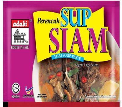 ADABI PERENCAH SUP SIAM 16 PCS X 40G