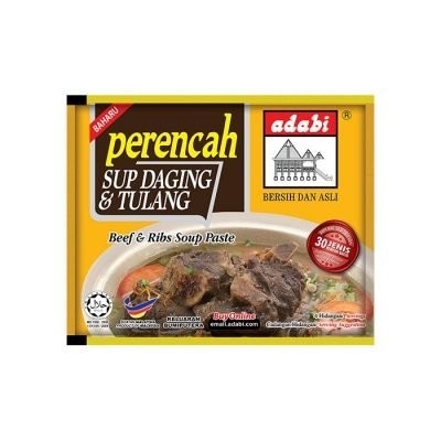 ADABI PERENCAH SUP DAGING & TULANG 16 PCS X 40G