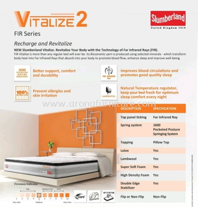 VITALIZE 2 KING SIZE