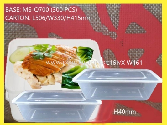 MS-Q700 BASE+LIDS (300 PCS)x2