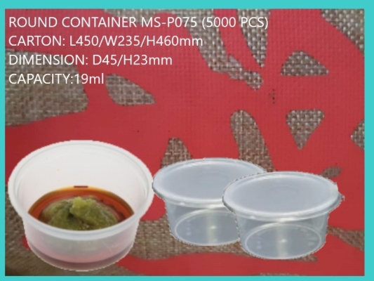 MS-P075 BASE+LIDS (5000 PCS)