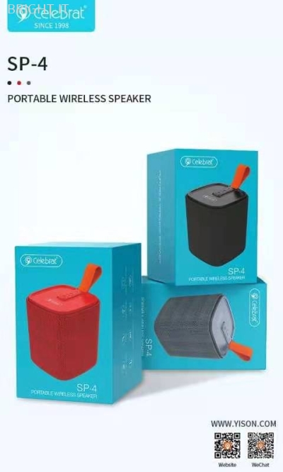 Celebrat SP-4 Protable Wireless Speaker