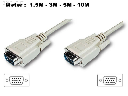 VGA Cable - Male-Male - 3meter