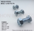 MILD STEEL BOLT & NUT [3/8"X3/4"] [3/8"X1"] [3/8'X1 1/4"] [3/8"X1 1/2"] [3/8"X2"]  MILD STEEL BOLT & NUT BOLTS, NUTS AND FASTENERS 