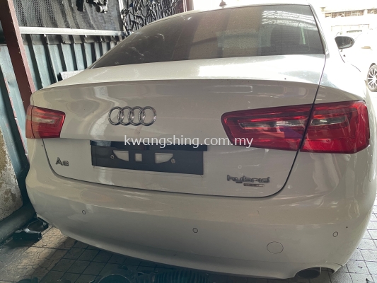 Audi A6 Hybrid Rear Cut 