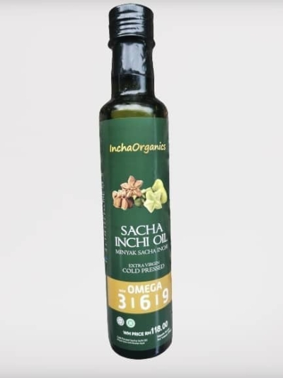 Incha Organics sacha inchi oil 250ml - RM 118