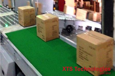 Logistic center for food packaging in XTS