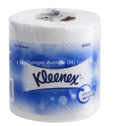 KLEENEX® 2-PLY Bathroom Tissue Single Wrapped (Clean Weave Design) (50910)