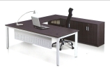 Executive L shape table with Vanda leg and cabinet Office desk Office table Office Director Table