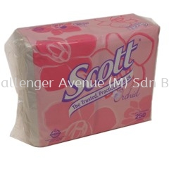 SCOTT Luncheon Napkin QF - Plain 250s (Full Embossed) (36261)