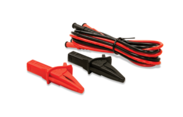 EXTECH CLT-TL : Test Leads with Alligator Clips (Set of 2)