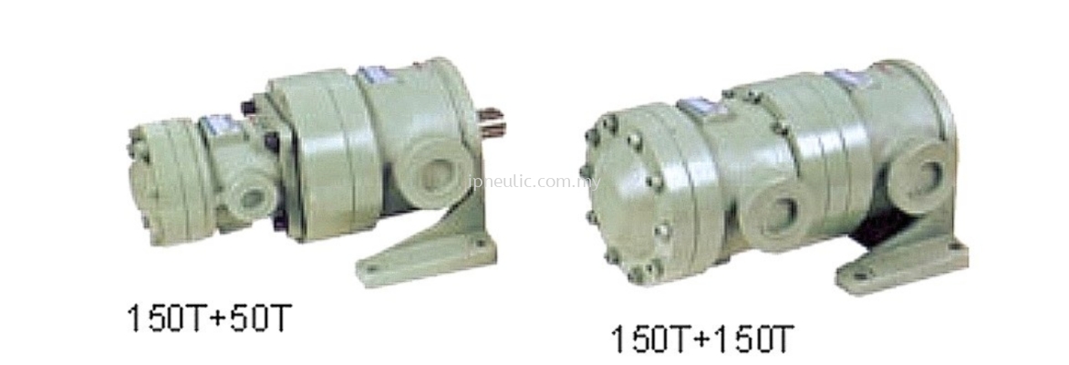 FIXED DISPLACEMENT DOUBLE PUMPS-- 50T+50T, 150T+50T, 150T+150T