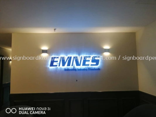 Emnes 3D indoor box up lettering signage singbaord klang kuala lumpur