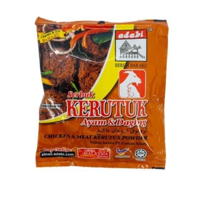 ADABI KERUTUK AYAM & DAGING 250G