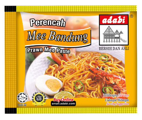 ADABI PERENCAH MEE BANDUNG 12 PAPAN X 16 PCS X 30G