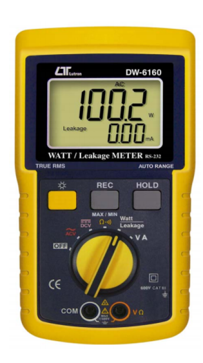 LUTRON DW-6160 WATT/Leakage METER