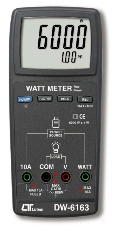 LUTRON DW-6163 WATT Meter