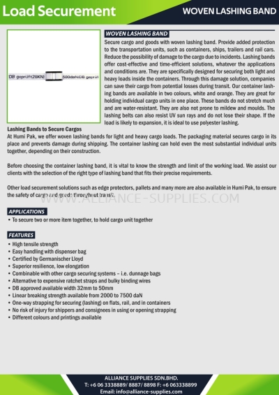 Woven Lashing Band