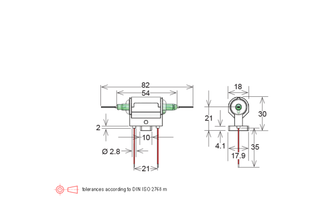 STANDEX H12-1A69 H Series Reed Relay