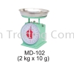 MD-102 (2KG X 10G) Mechanical Spring Scale BM MD Series Spring Dial MECHANICAL SPRING SCALE