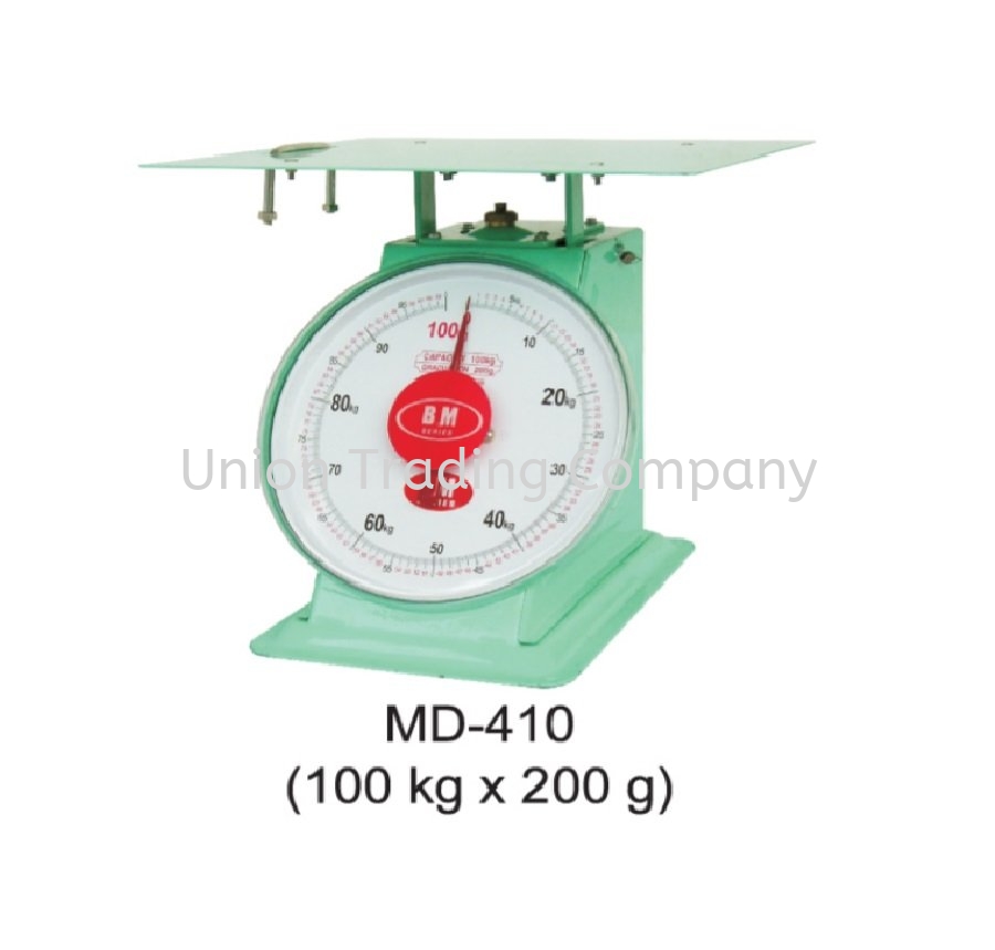 MD-410 (100KG x 200G) Mechanical Spring Scale BM MD Series Spring Dial ...
