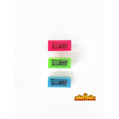 FABER CASTELL DUST FREE ERASER MIX COLOUR 5 IN 1 