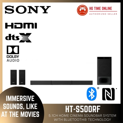 Sony HT-S500RF 5.1ch Home Cinema Soundbar System with Bluetooth® technology 