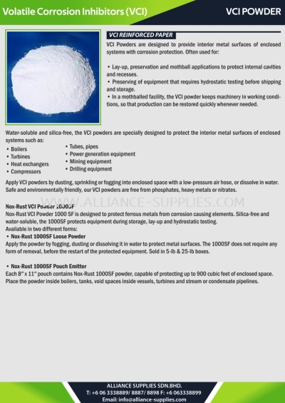 VCI Powder