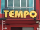 Tempo 3D Box Up Signboard Signage Foo Lin Advertising