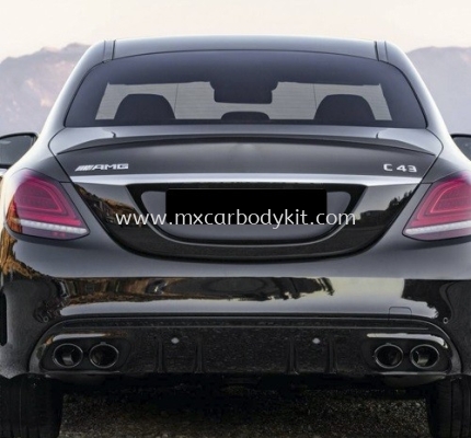 MERCEDES BENZ C-CLASS W205 2019 C43 REAR DIFFUSER 