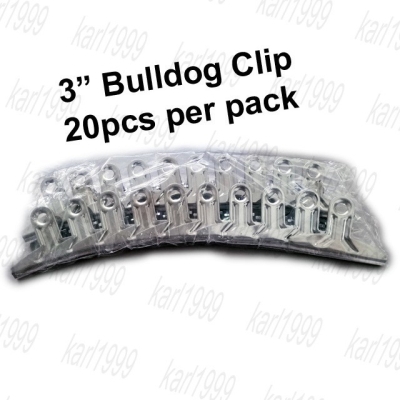 Bulldog Clip 3 inch 20pcs