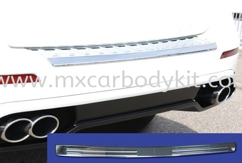 MERCEDES BENZ C-CLASS W205 REAR BUMPER PAD PROTECTOR S/STEEL W205 (C CLASS) MERCEDES BENZ