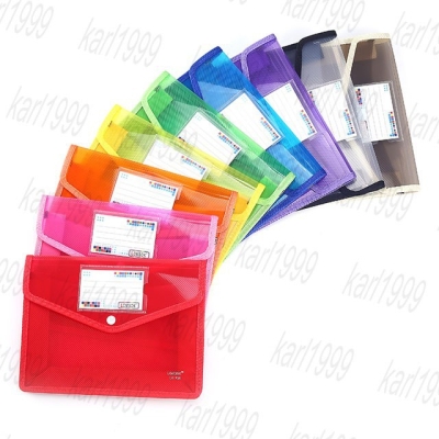 Expandable Button Bag A4 33cm x 23cm -1 pc- VC705