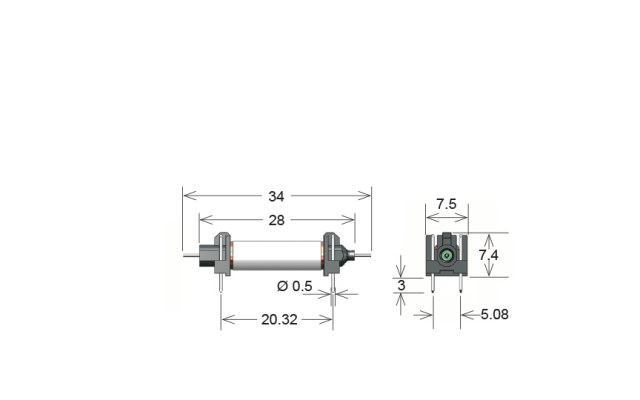 STANDEX MRE12-4A79 HI Series Reed Relay