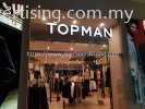 TOPMAN PAVILION KL 3D LED CHANNEL SIGNBOARD