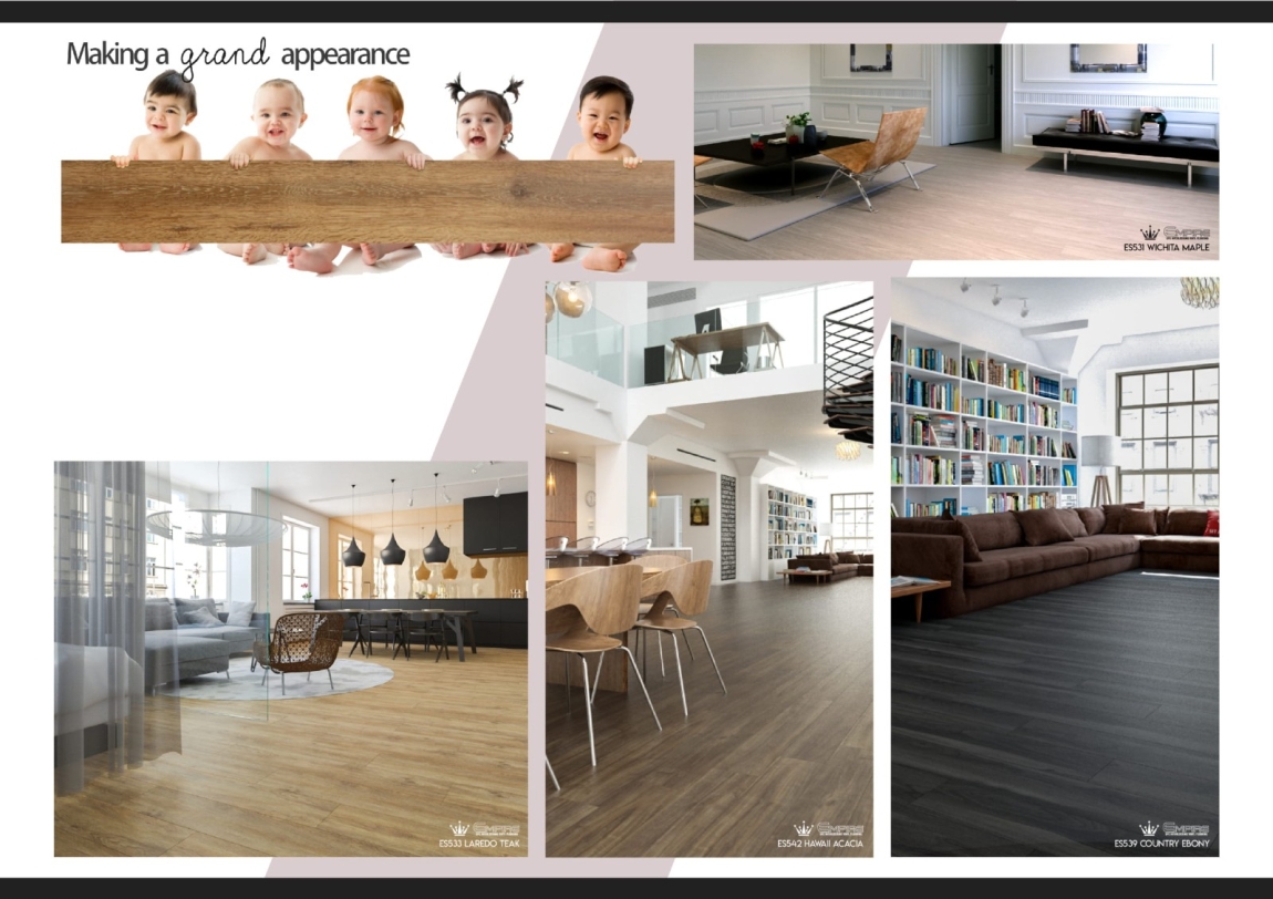 Empire Flooring Brands: EMPIRE FLOORING Flooring & Floor Laminate Catalog & Brochure