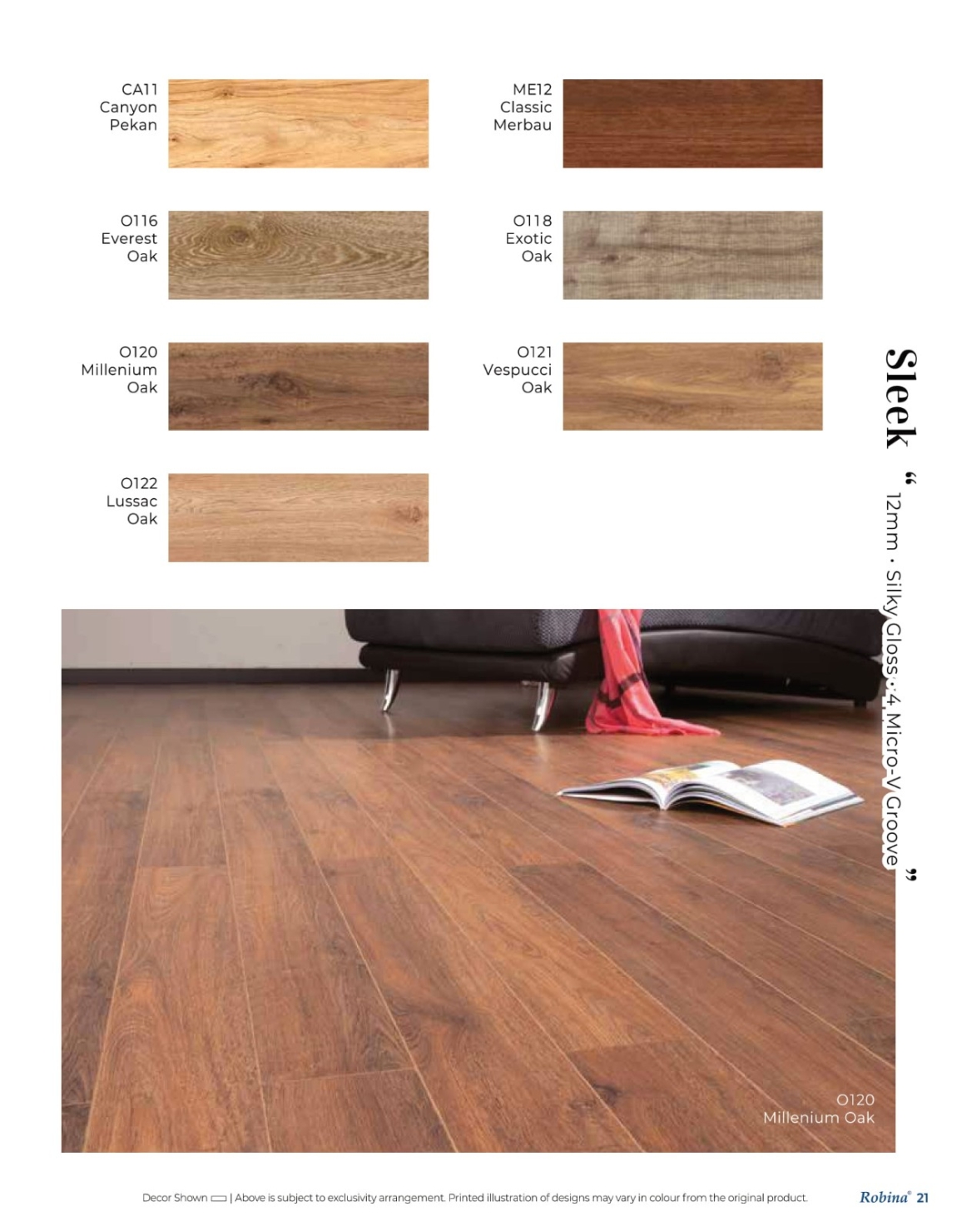 Robina Floor Catalog Brands: Robina Floor Flooring & Floor Laminate Catalog & Brochure