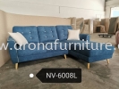 NV-6008L L-Shape Fabric Sofa Arona