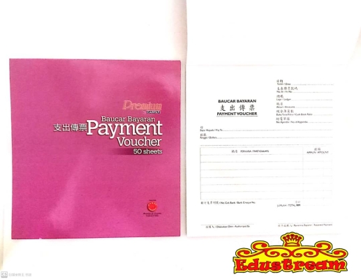 Campap Payment Voucher / Baucher Bayaran ֧Ʊ 178mm x 190mm 50 Sheets CA3818