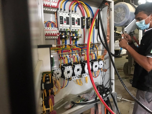 Installing & Commissioning Switchboard & Machine Motor Cable