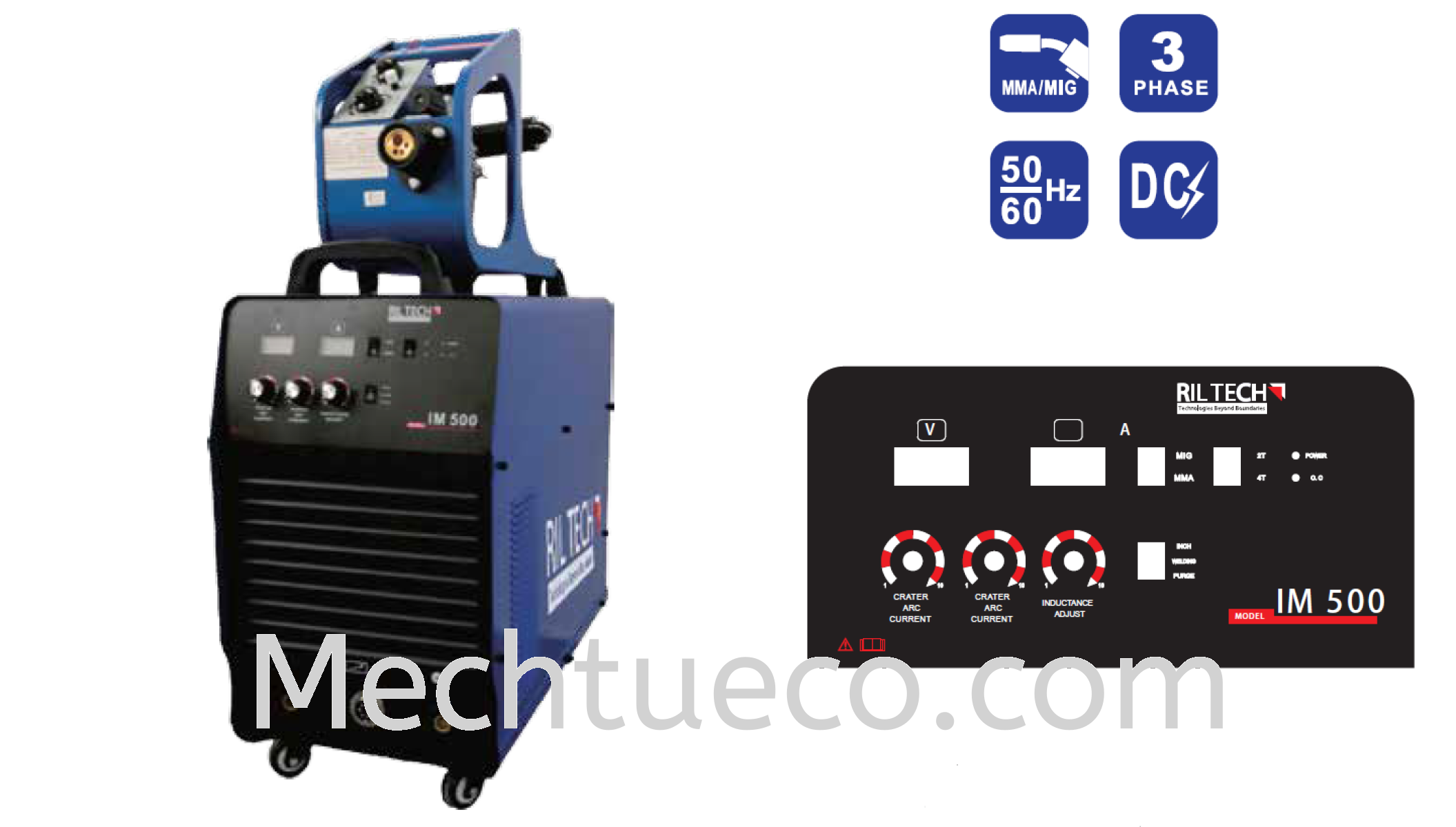 Ril Tech Im500i Mig Welding Machine With Standard Accessories Mig Series Ibgt Riltech Welding Machine Accessories Johor Bahru Jb Malaysia Supplier Retailer Supply Supplies Mechtueco Enterprises M Sdn Bhd