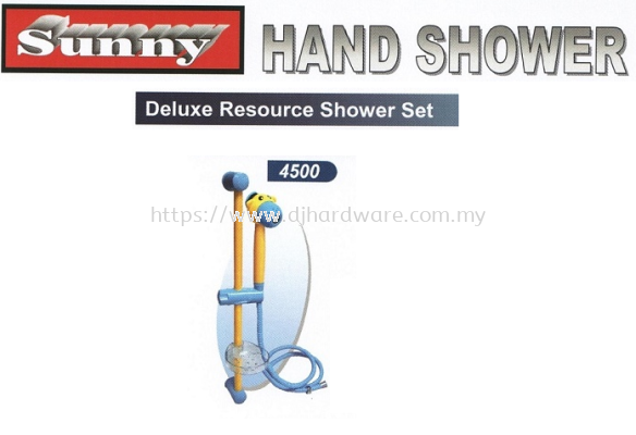 SUNNY HAND SHOWER DELUXE RESOURCE SHOWER SET 4500 (WS)