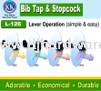 KK THE NAME YOU CAN TRUST BIB TAP & STOPCOCK LEVER OPERATION SIMPLE & EASY L126 (WS) BATHROOM TAPS SHOWER BATHROOM KITCHEN & BATHROOM