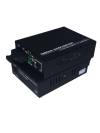 SONICVIEW - 10/100/1000BASE SM SC DUALCORE MEDIA CONVERTER  MEDIA & VIDEO CONVERTER FIBER OPTIC